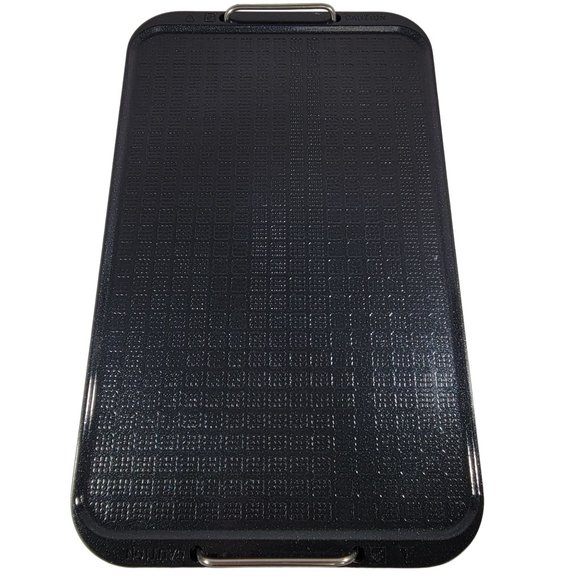 Power Smokeless Grill PG-1500 Grate Grill Metal OEM Replacement Part Waffle Patt - Picture 7 of 8